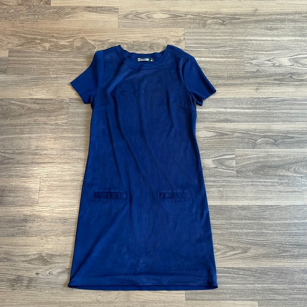 Velvet Blue Dress